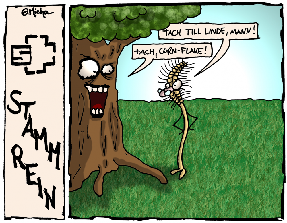 Cartoon: StammRein 02 1