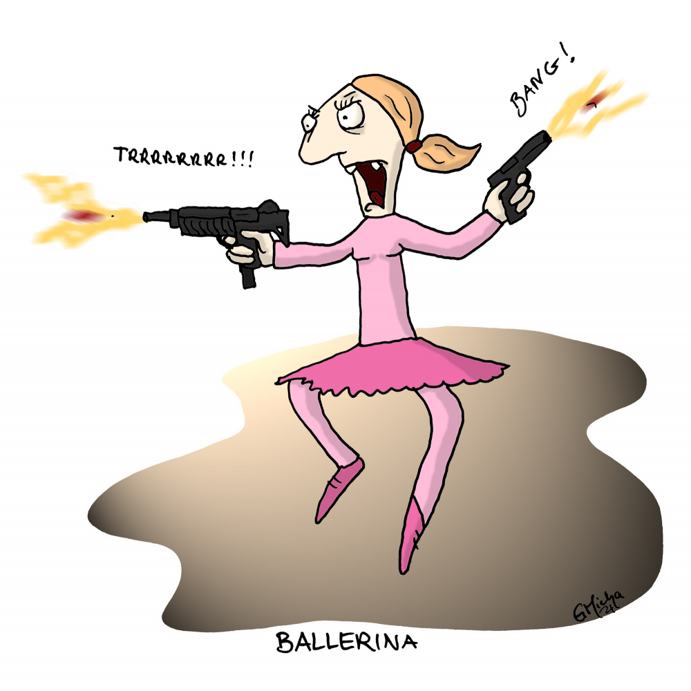 Cartoon: Sturmgewehrsonate 1