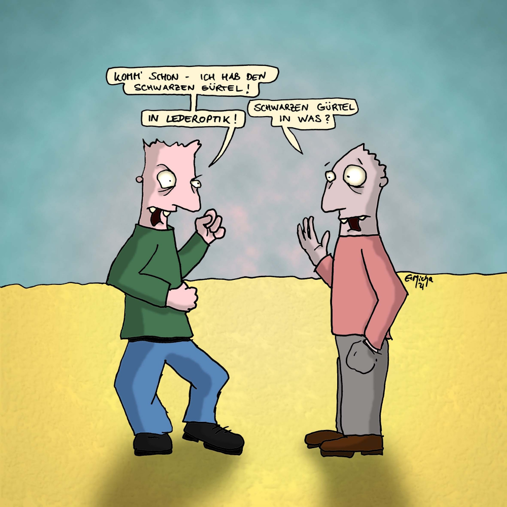 Cartoon: Krasser Typ! 1