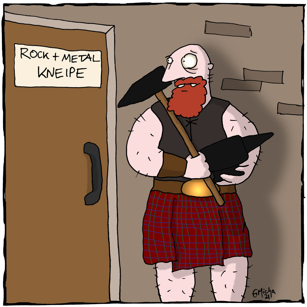 Cartoon: Szenetreff 1