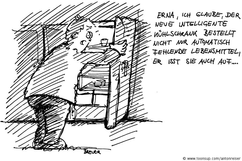 Cartoon: Kühlschrank 1