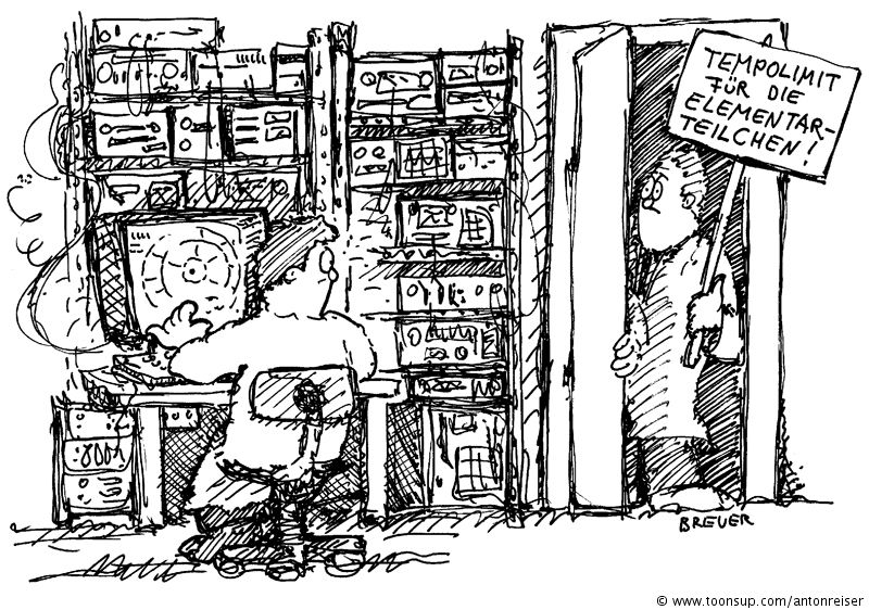 Cartoon: Elementarteilchen 1