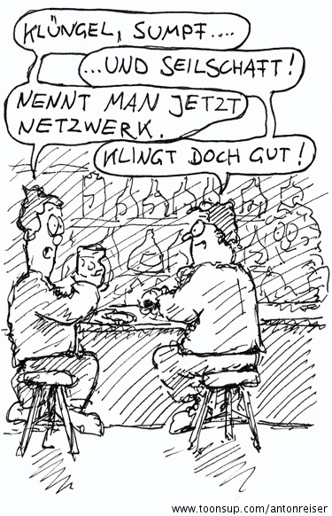 Cartoon: Netzwerk 1
