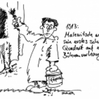 Malewitsch malt