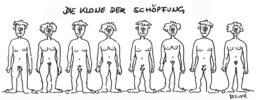 Cartoon: Klon 1