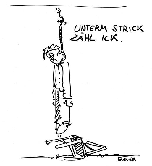 Cartoon: Strick 2