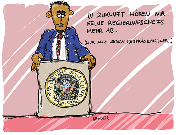 Cartoon: Abhören 1