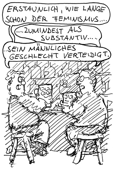 Cartoon: Feminismus 1