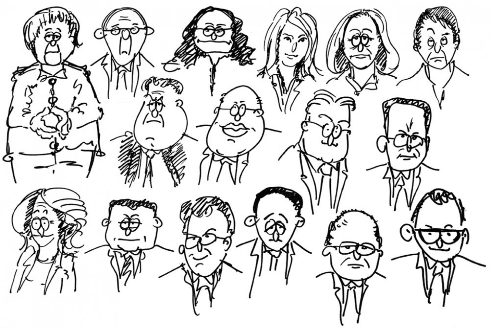Cartoon: Kabinett 1