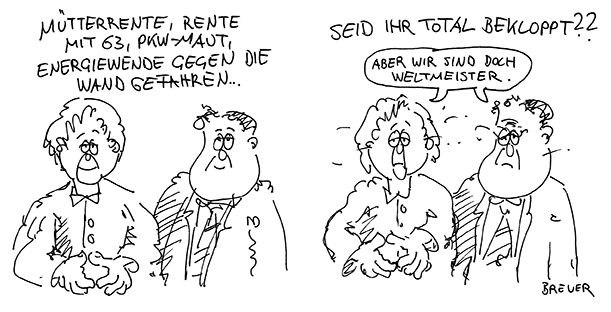 Cartoon: Weltmeister 1