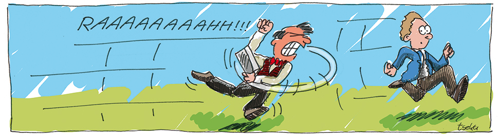 Comic: Herr Ober, das Bier.... 3