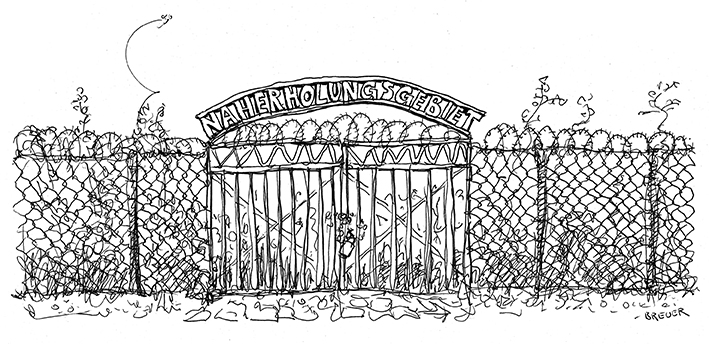 Cartoon: Naherholungsgebiet 1