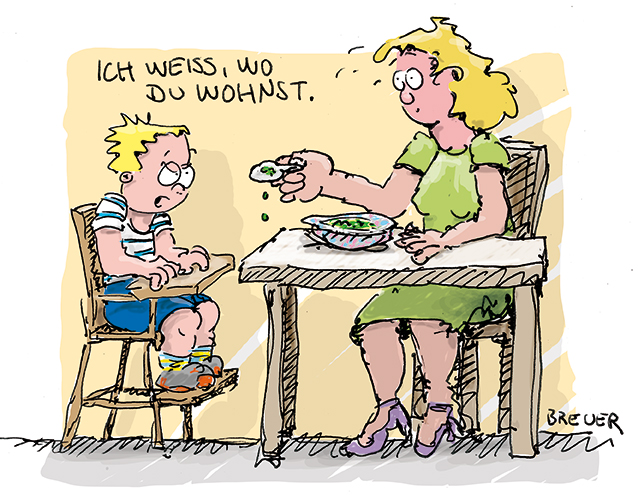 Cartoon: Drohung 1