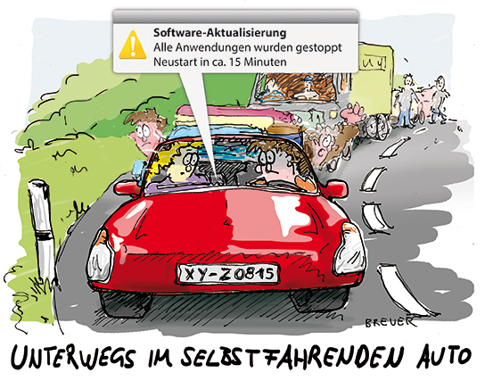 Cartoon: Auto-Auto 1