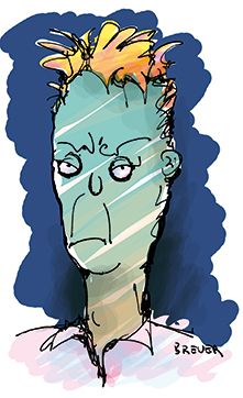 Cartoon: David Bowie 1