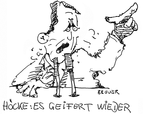Cartoon: Höcke 1