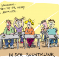 In der Suchtklinik