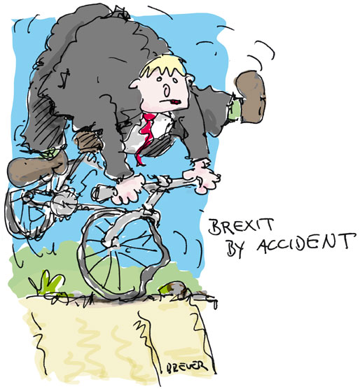 Cartoon: Boris Johnson 1