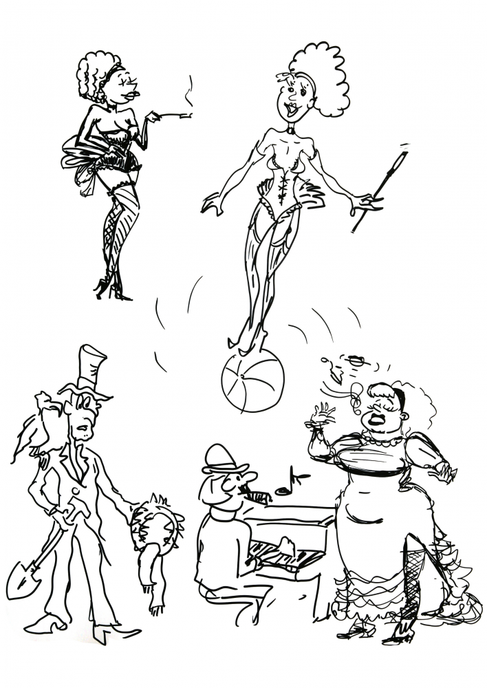 Illustration: Zeichnungen Bosener Mühle 8