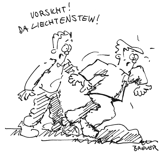 Cartoon: Liechtenstein 1