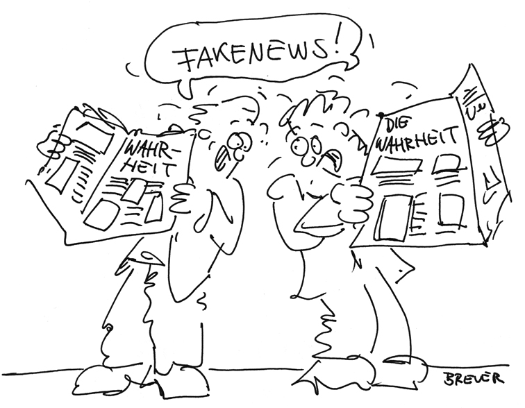 Cartoon: Fake News 1