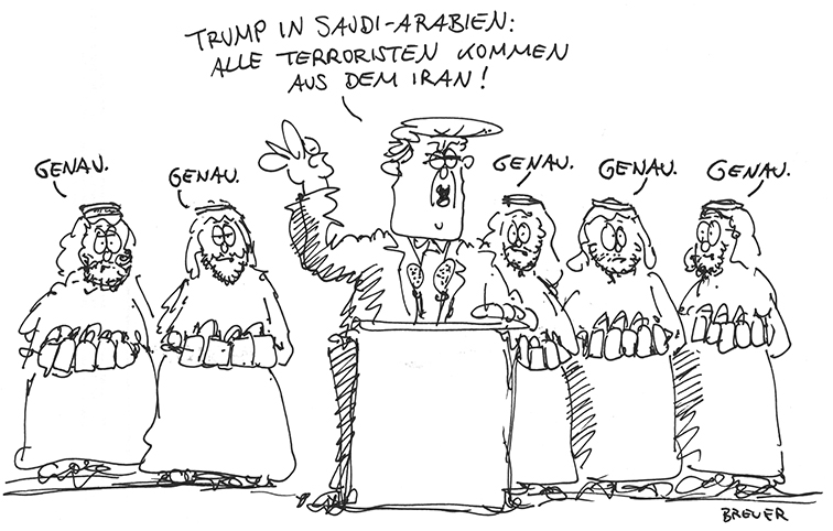 Cartoon: Wo kommen die ganzen Terroristen her? 1