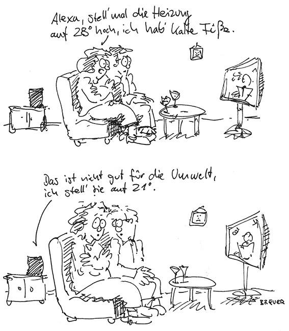 Comic: Alexa oder wer ist der Herr im Haus? 1