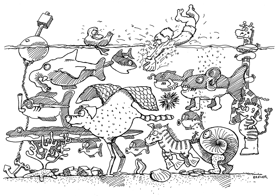 Illustration: Unter Wasser 2