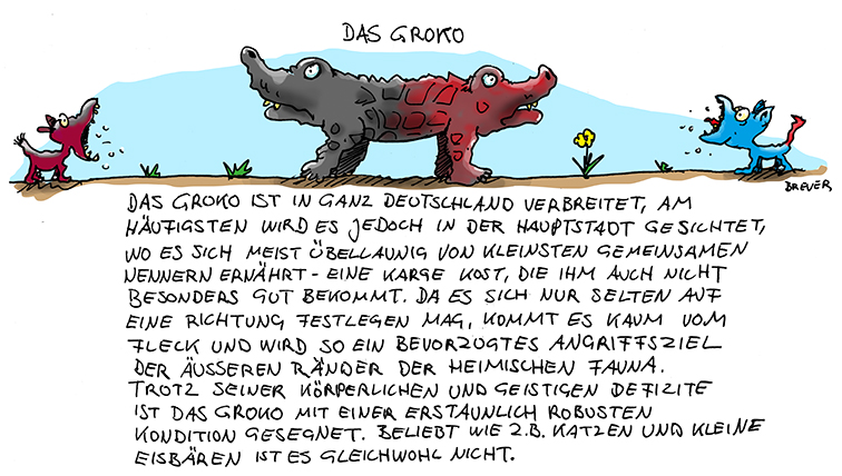 Cartoon: Das Groko 1