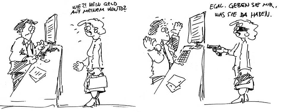 Comic: Konto leer 1