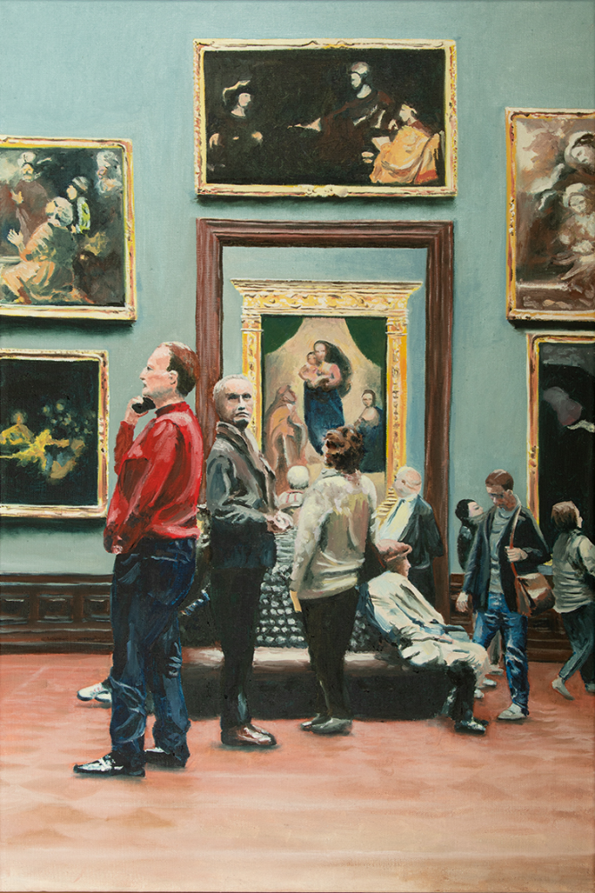 Illustration: Im Museum 1
