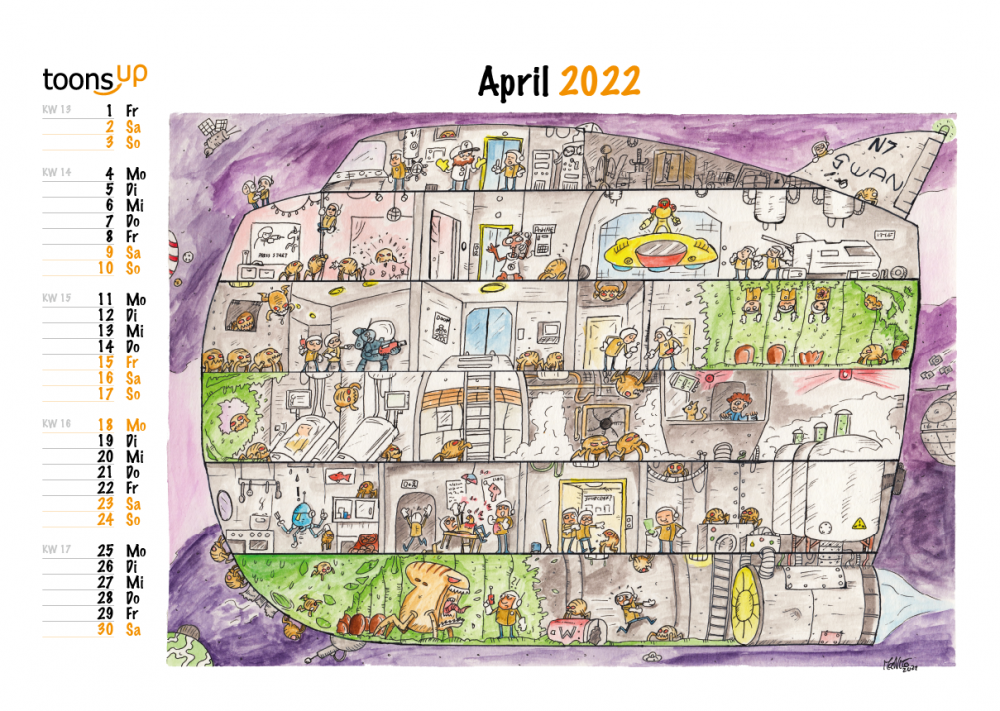 Comic: toonsUp-Kalender 2022 5