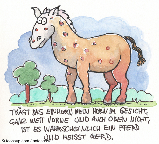Cartoon: Einhorn? 1