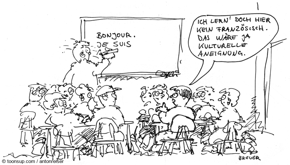 Cartoon: Kulturelle Aneignung 1