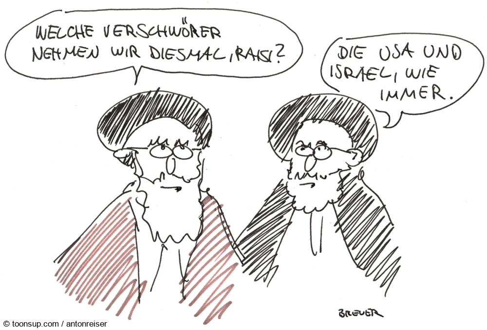 Cartoon: Chamenei 1