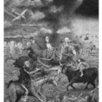Europa auf dem Stier und die apokalyptischen Reiter