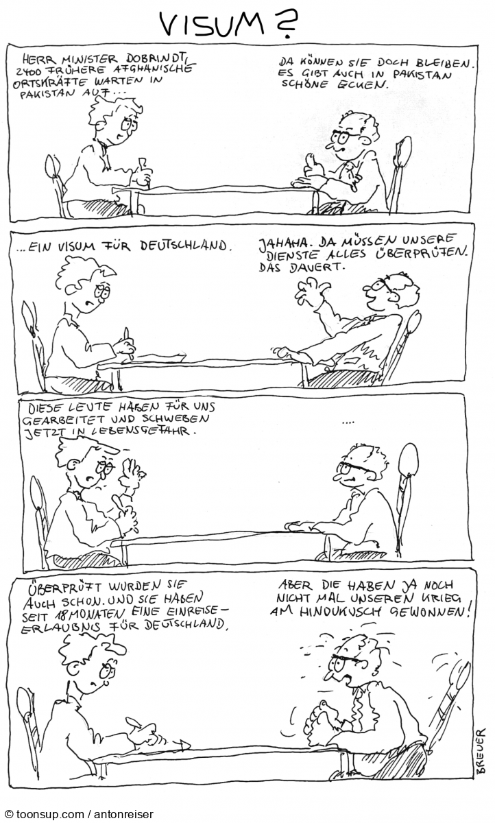 Comic: Visum? 1