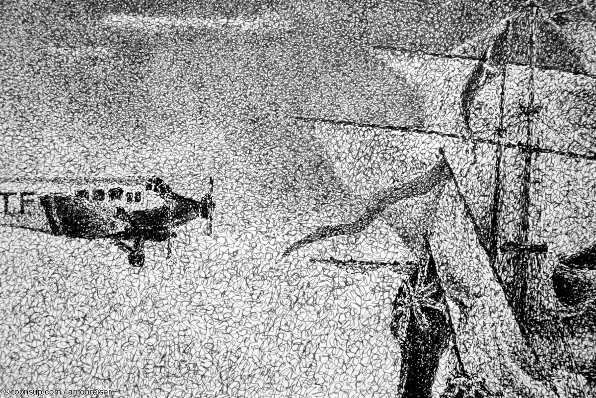 Illustration: Käpt’n Hornblower, die KI halluziniert wieder 3