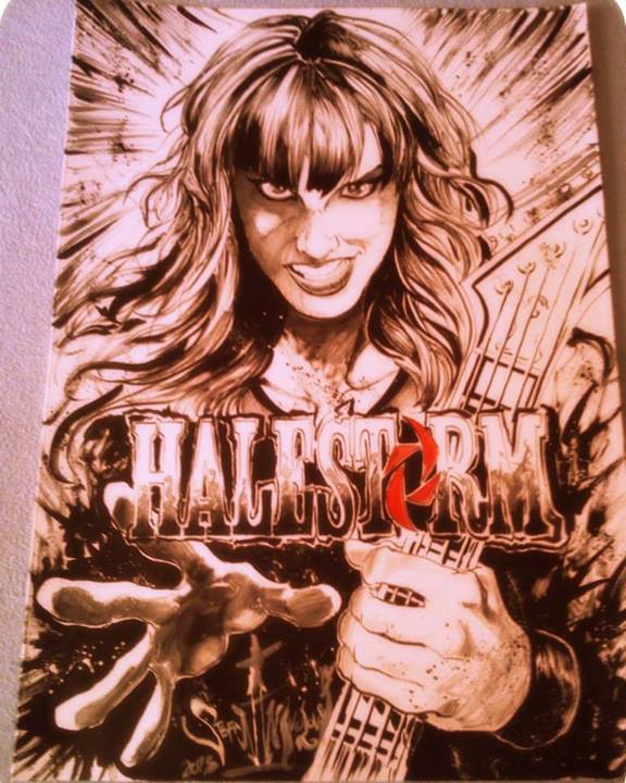 Illustration: Halestorm 1