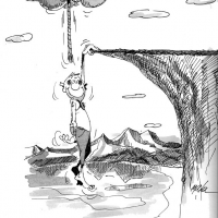 Illustration: Titelbld 'Wie gesund b ich schon - wie krank bin ich noch?' 5