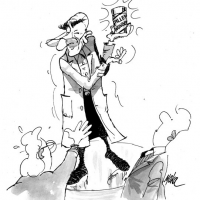 Illustration: Titelbld 'Wie gesund b ich schon - wie krank bin ich noch?' 13