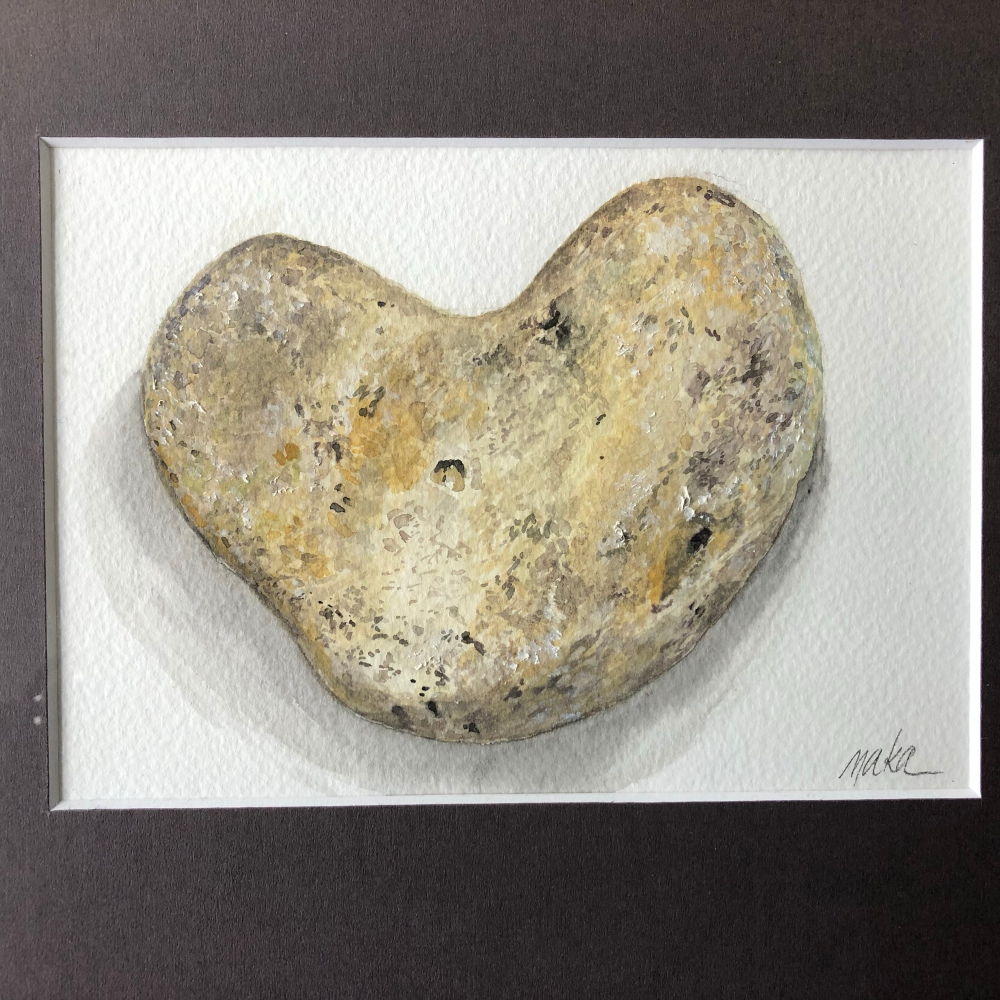Illustration: Herz aus Stein 1