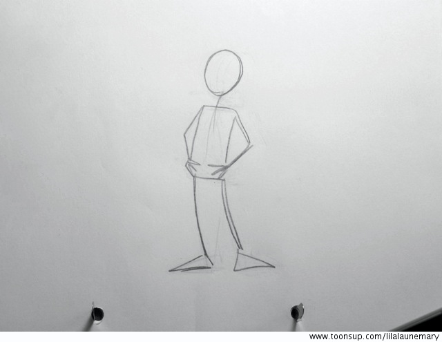 Animation: Animation: Stickman's waiting 1