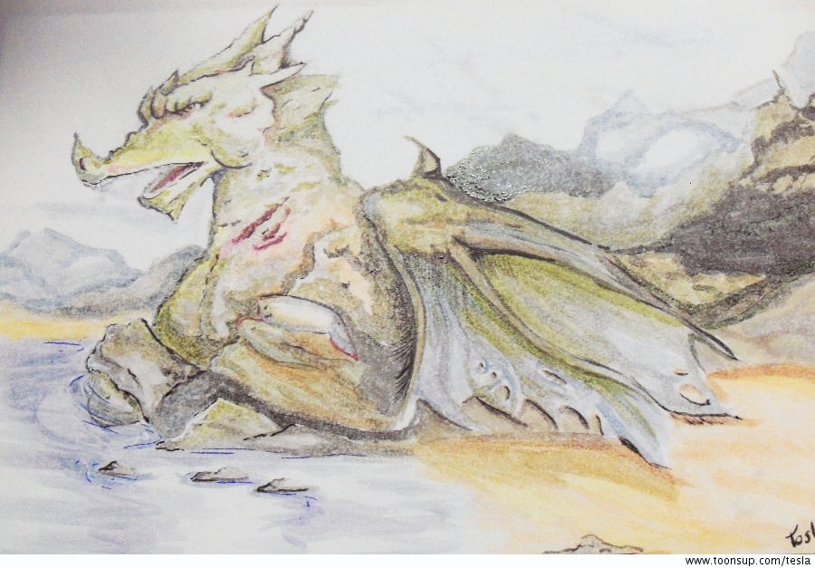 Concept Art / Character Design: Der Drachenfelsen 1