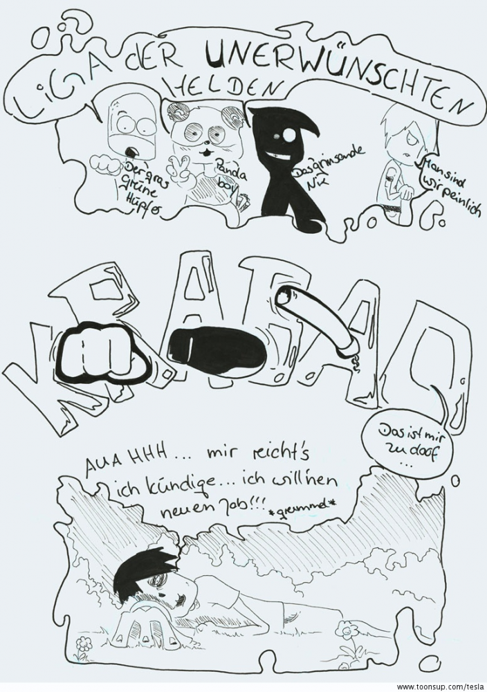 Comic: 24 Stunden Comic- Untot sucht Arbeit 3