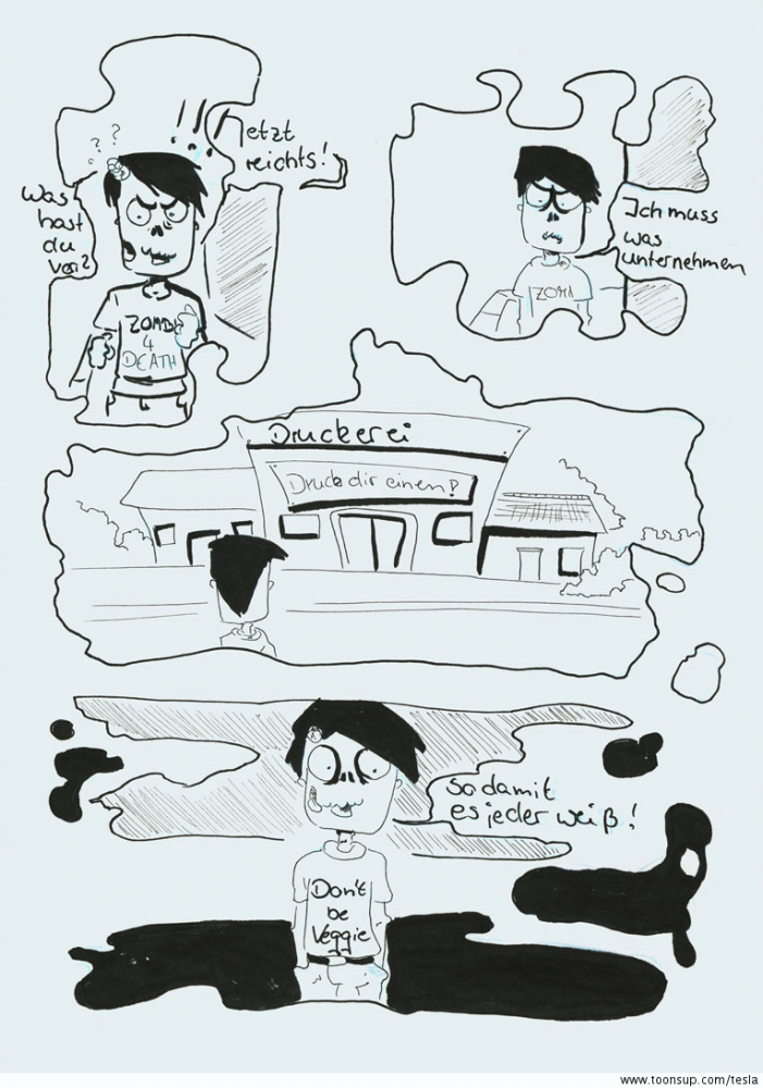Comic: 24 Stunden Comic- Untot sucht Arbeit 14