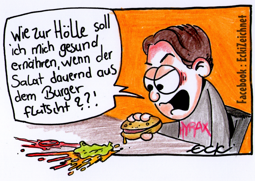 Cartoon: Ernährung 1