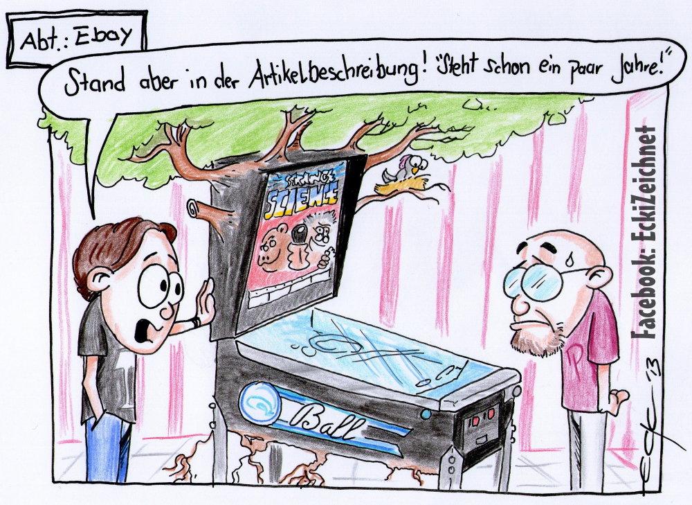 Cartoon: Abt. Ebay 1