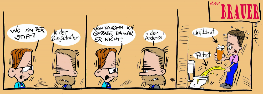 Comic: Der BRAUER - Filtration 1