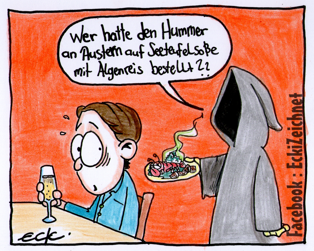 Cartoon: Austern 1